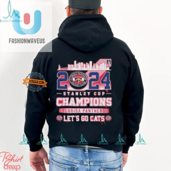 2024 Champs Florida Panthers Shirt Pawsitively Hilarious fashionwaveus 1 2