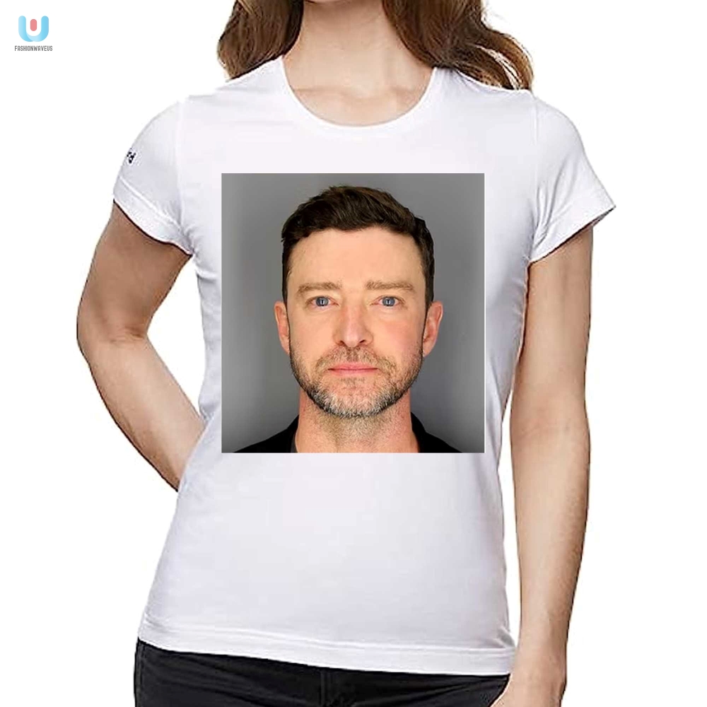 Get Laughs With Our Unique Justin Timberlake Mugshot Tee