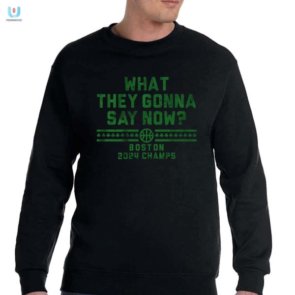 Boston Champs Shirt Silence The Haters With Humor Style fashionwaveus 1 3