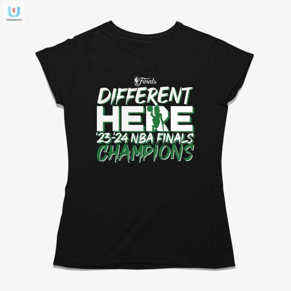 Celtics 2024 Champs Tee Hop On The Winning Bandwagon fashionwaveus 1 1