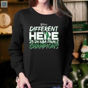 Celtics 2024 Champs Tee Hop On The Winning Bandwagon fashionwaveus 1 3