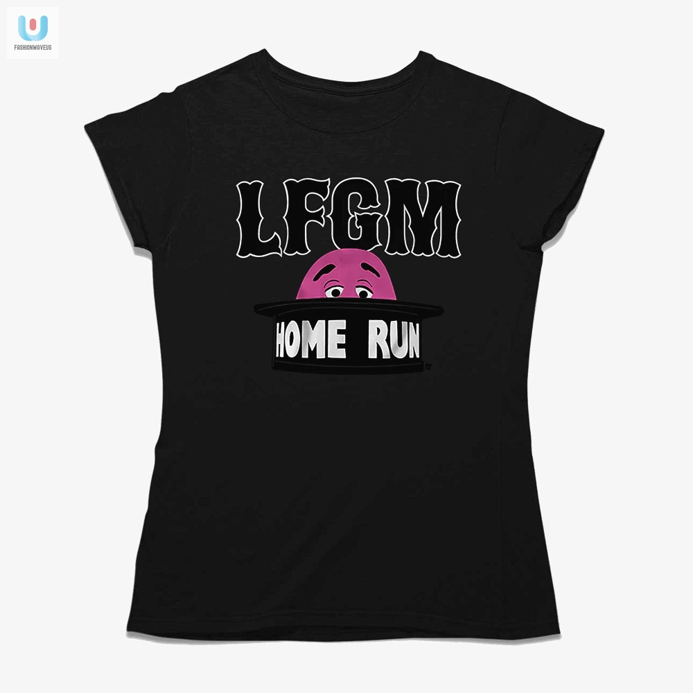 Lfgm Grimace Home Run Shirt  Hit A Fun Fashion Home Run