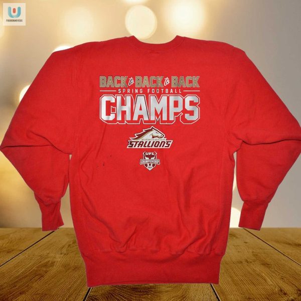 Triple Crown Champs Tee Birmingham Stallions Hilarious Triumph fashionwaveus 1 1