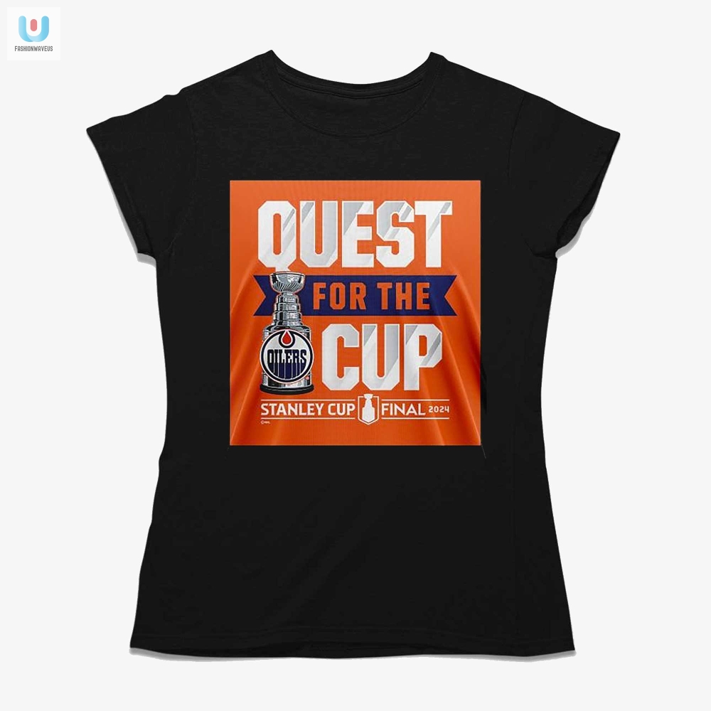 Oilers 2024 Playoffs Tshirt Dress Like A Cup Champion