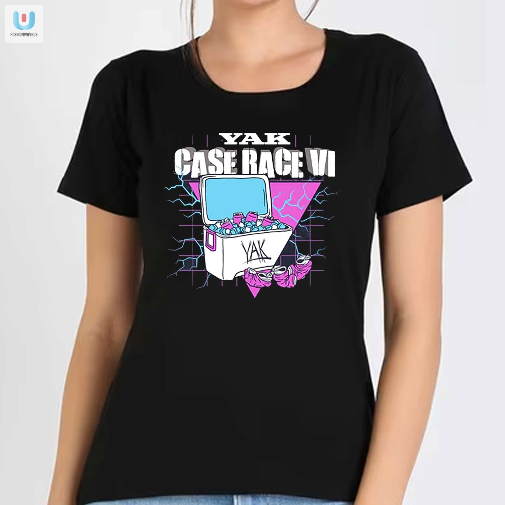 Laugh In Style Unique Yak Case Race Six Tee