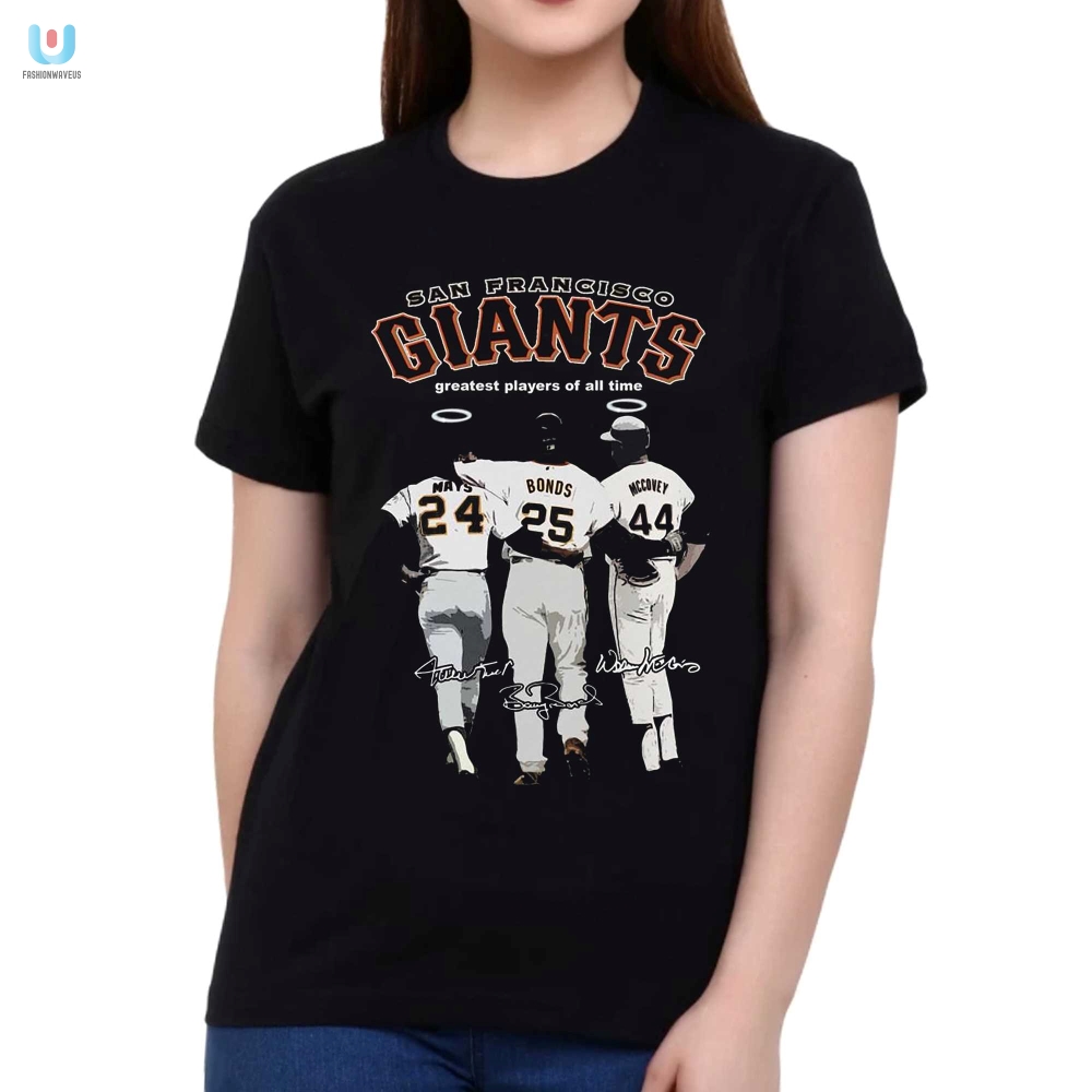 Sf Giants Legends Tee Mays Bonds  Mccovey  Epic Style