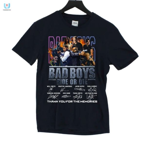 Funny Bad Boys Ride Or Die Tee Unforgettable Memories fashionwaveus 1