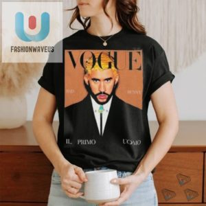 Snag Your Bad Bunny Vogue Italia Tee Style With A Wink fashionwaveus 1 3
