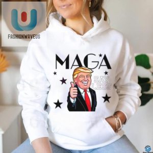 Funny Maga 2024 Donald Trump Shirt Say Less Laugh More fashionwaveus 1 3