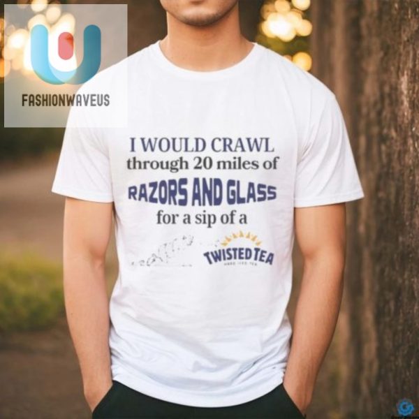 Get Laughs With Our Hilarious Twisted Tea Razor Glass Tee fashionwaveus 1 2