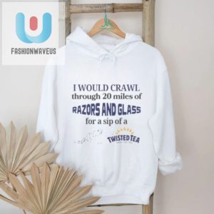 Get Laughs With Our Hilarious Twisted Tea Razor Glass Tee fashionwaveus 1 3