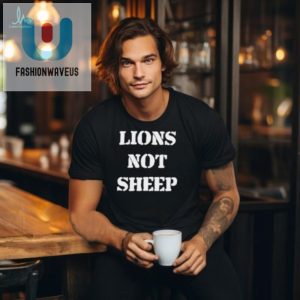 Show Off Your Wild Side Julian Edelman Lions Not Sheep Tee fashionwaveus 1 1