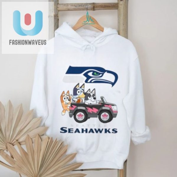 Bluey Fun Seahawks Car Adventures Shirt Get Laughs fashionwaveus 1