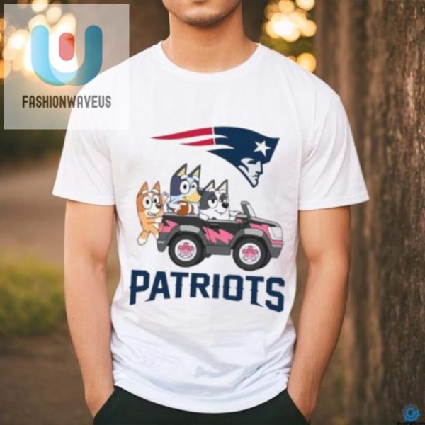 Blueys Car Fun Patriots Shirt For Your Young Fan fashionwaveus 1 2