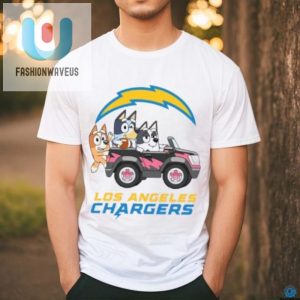 Drive With Bluey In Humorously Unique Chargers Tee fashionwaveus 1 2