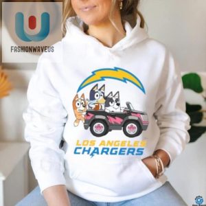 Drive With Bluey In Humorously Unique Chargers Tee fashionwaveus 1 3
