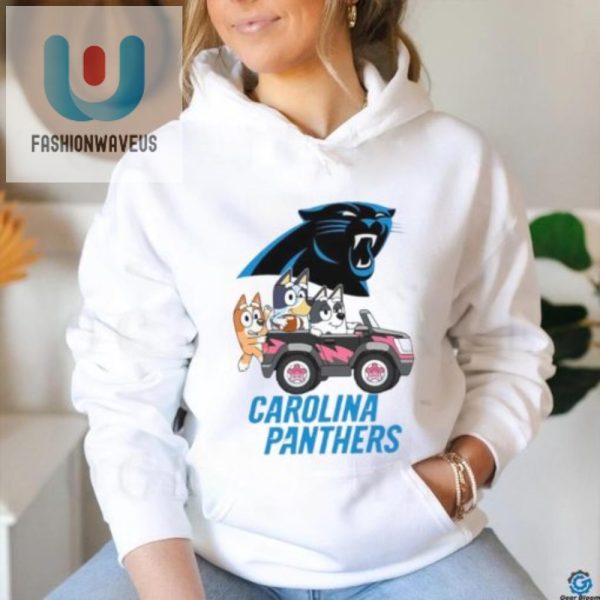 Bluey Fun Car Rides Carolina Panthers Shirt Laughs fashionwaveus 1 3