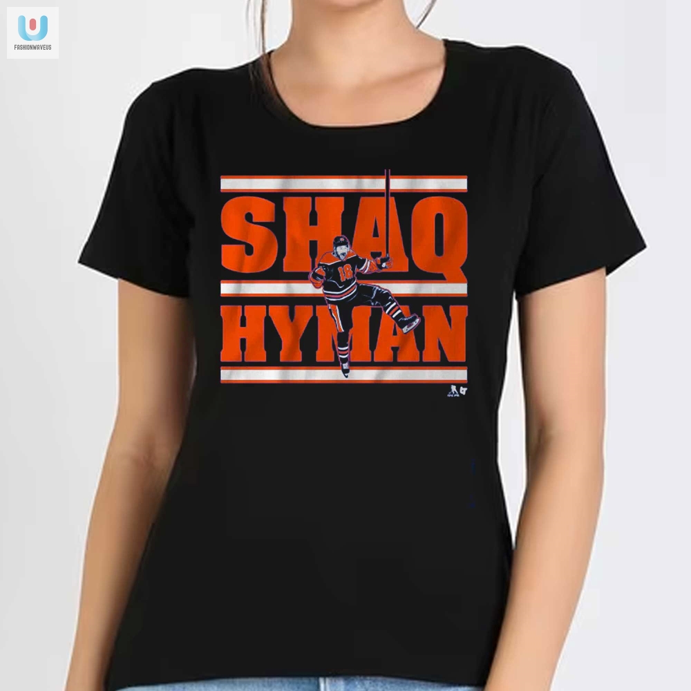 Get Laughs With The Unique Zach Hyman Shaq Hyman Shirt