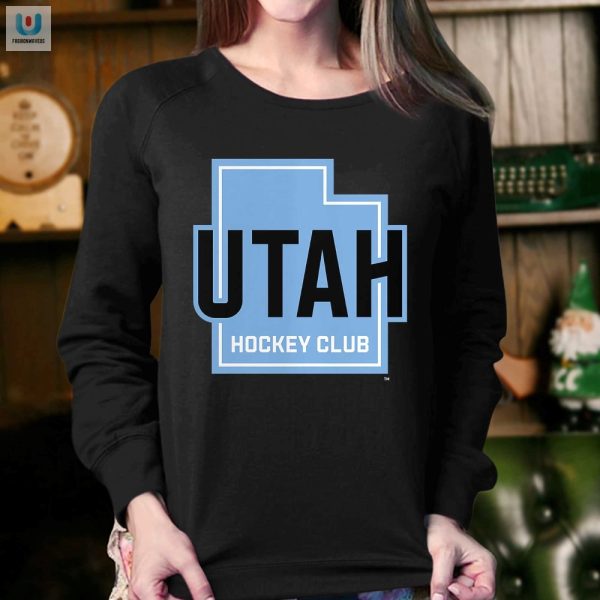 Score Big Laughs Utah Hockey Fanatics Tertiary Tee fashionwaveus 1 3