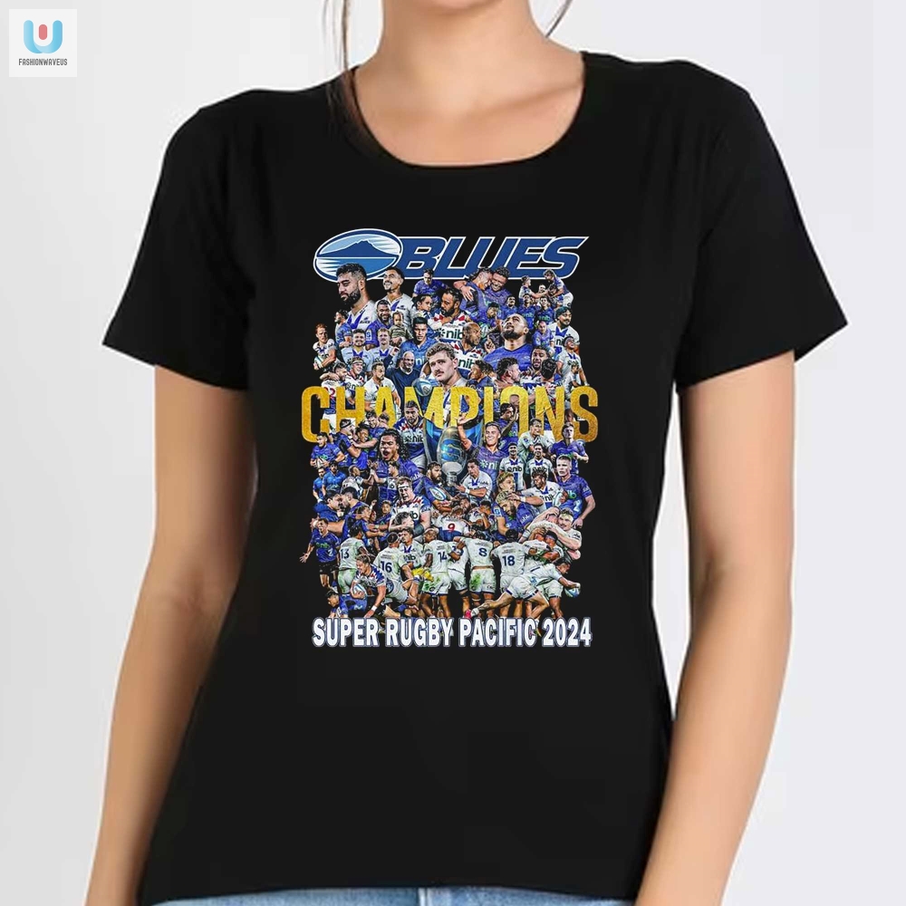 Rock The Blues 2024 Champs Tshirt  Comically Cool