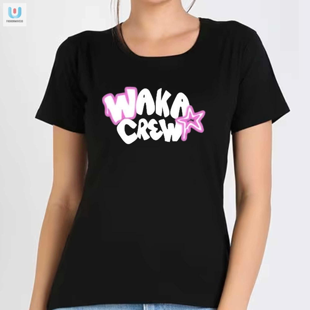 Get Noticed With A Waka Waka Crew Airbrushed Tee  Hilarious