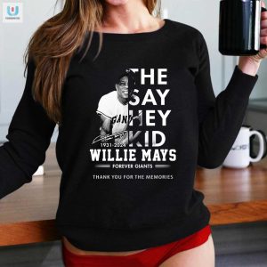 Funny Say Hey Kid Willie Mays Tribute Tee Limited Edition fashionwaveus 1 1