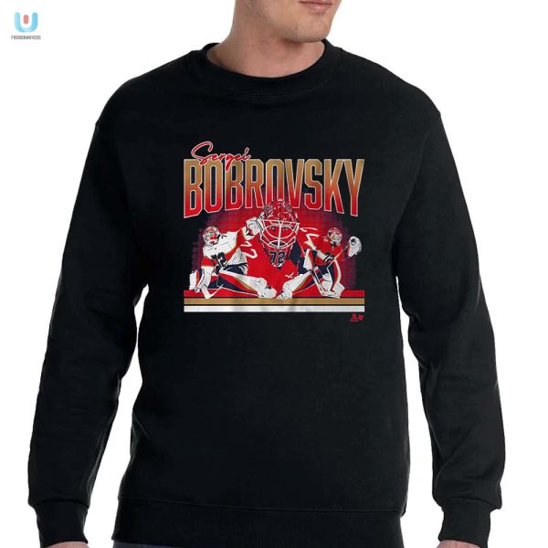 Get A Laugh With Our Unique Sergei Bobrovsky Collage Shirt fashionwaveus 1 3