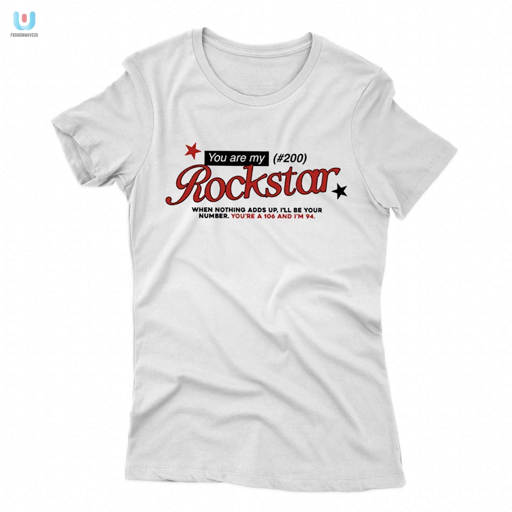 Quirky Rockstar Math Fail Tshirt  Stand Out With Humor