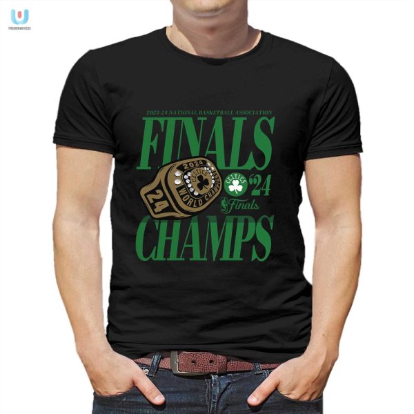 Celtics Champs 2024 Ring In The Laughs Tee fashionwaveus 1