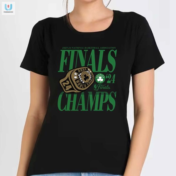 Celtics Champs 2024 Ring In The Laughs Tee fashionwaveus 1 1