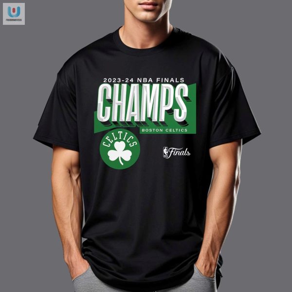 Celtics 2024 Champs Tee Defense Wins Trophies And Laughs fashionwaveus 1