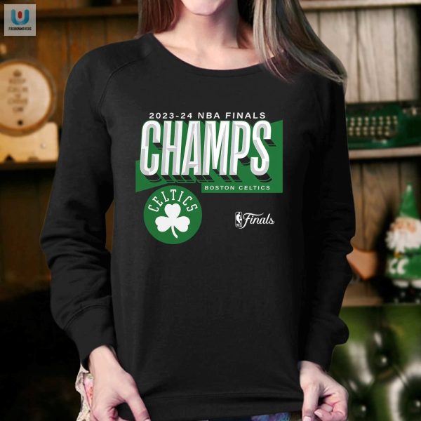 Celtics 2024 Champs Tee Defense Wins Trophies And Laughs fashionwaveus 1 3