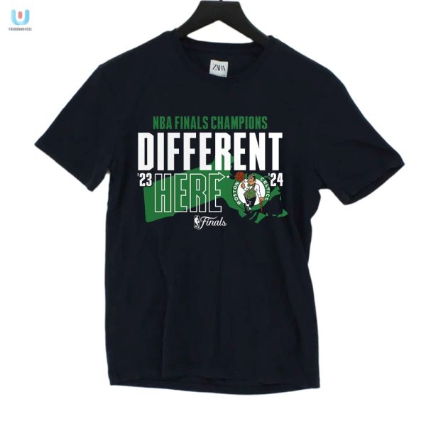 Bostons 2024 Champs Tee Celtics Fans Its Different Here fashionwaveus 1