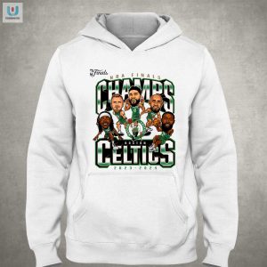 Celtics Champs 2024 Quirky Caricature Jumper Shirt fashionwaveus 1 2