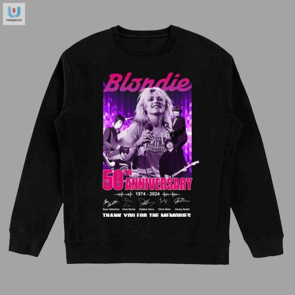 Blondie 50Th Tee Vintage Fun For Fans 19742024 Laughter fashionwaveus 1 3