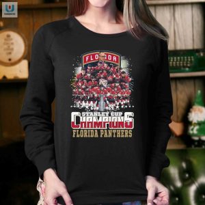 2024 Champs Florida Panthers Tee Wear History With Humor fashionwaveus 1 3