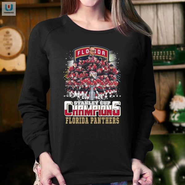 2024 Champs Florida Panthers Tee Wear History With Humor fashionwaveus 1 3
