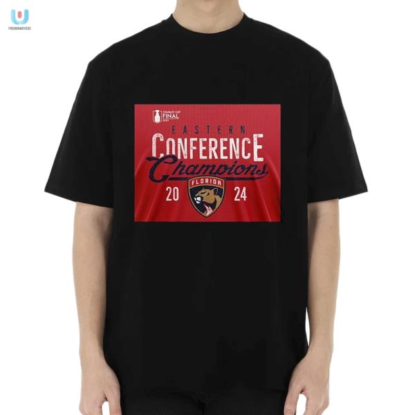 Purrfectly Champ Fla Panthers 2024 East Conf Tees fashionwaveus 1