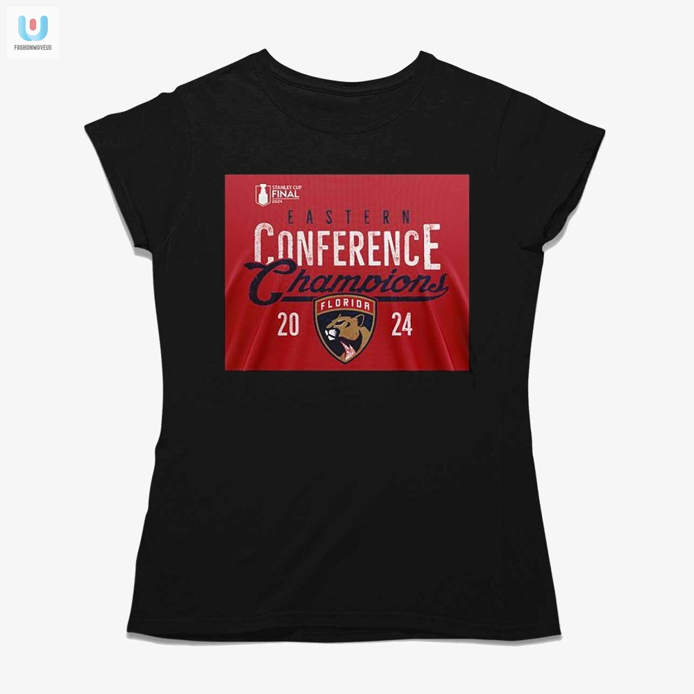 Purrfectly Champ Fla Panthers 2024 East Conf Tees