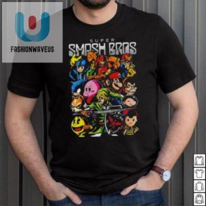 Funny Super Smash Bros Shirt Unique Gamer Tee For Fans fashionwaveus 1 3