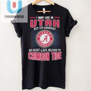 Utah Home Bama Heart Funny Alabama Crimson Tide Shirt fashionwaveus 1 1