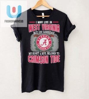 Wv Local Bama Heart Funny Alabama Crimson Tide Gameday Tee fashionwaveus 1 1