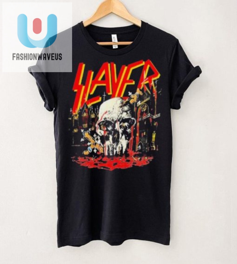 Relive 88 Hilarious Slayer Sacrifice Tour Tee  Musthave