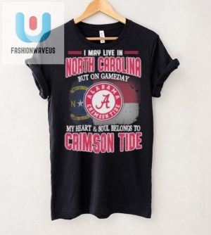 Nc Resident Bama Heart Funny Crimson Tide Game Day Tee fashionwaveus 1 1