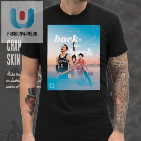 Score French Swag With This No.1 Zaccharie Risacher Nba Tee fashionwaveus 1