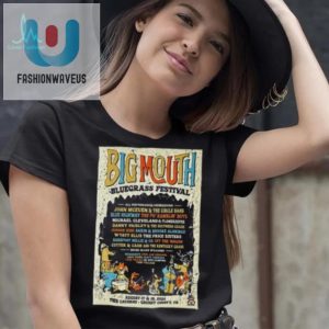 Get Giggles Grooves Big Mouth Bluegrass Fest Tee 24 fashionwaveus 1 2