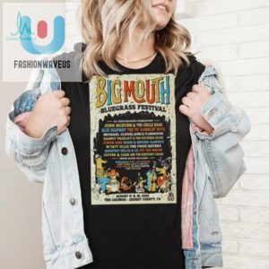 Get Giggles Grooves Big Mouth Bluegrass Fest Tee 24 fashionwaveus 1 5