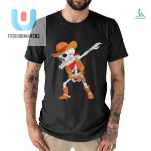 Dabbin Skeleton Cowboy Tee Funny Unique Shirt Design fashionwaveus 1 3