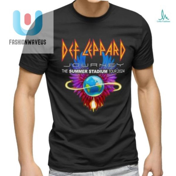 Rock Out In Style Def Leppard Journey Tour Tee fashionwaveus 1