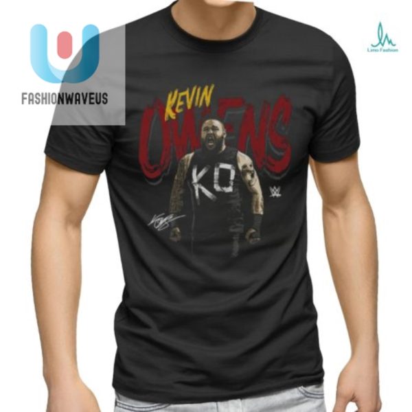Get Your Tiny Ko Fan In A Grunge Groove Kevin Owens Tee fashionwaveus 1